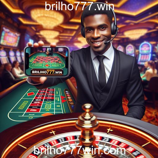 A Experiência do Cassino Ao Vivo em Brilho777.win